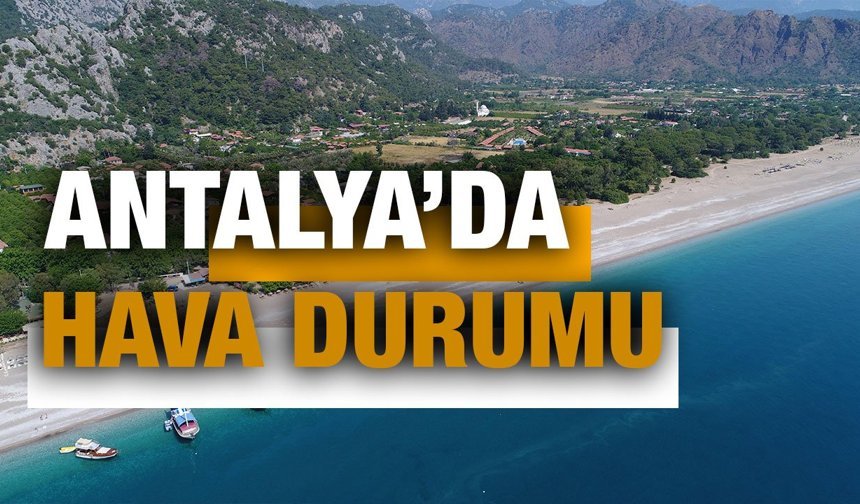 Antalya günlük hava durumu - 31.03.2026