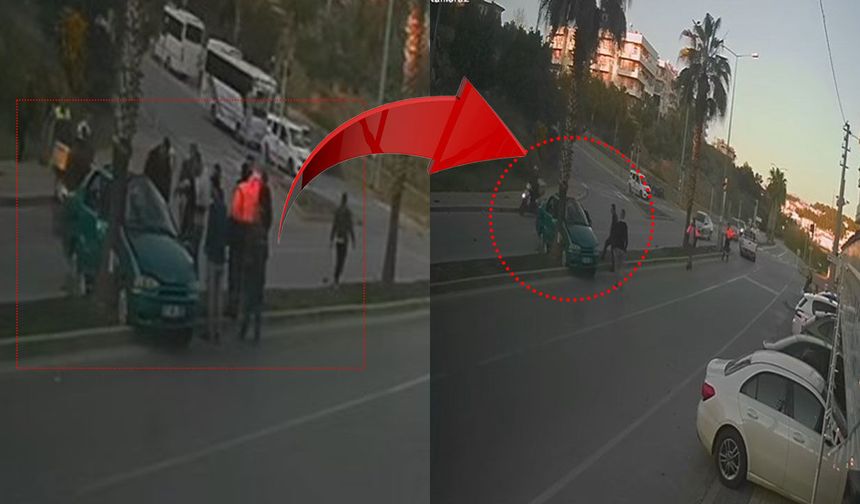 Antalya'da korkutan çarpışma: Sürücü ölümden döndü