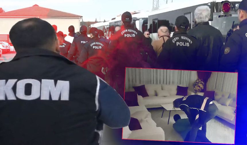 Antalya'da usulsüz esnaf kredisi operasyonunun görüntüleri ortaya çıktı!