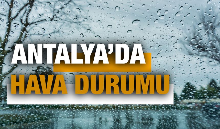 Antalya günlük hava durumu - 17.03.2026
