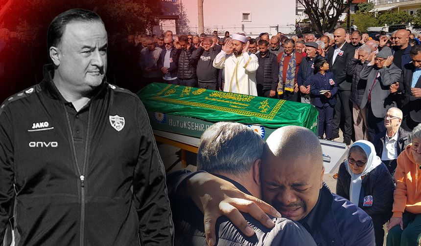 Hayatını kaybeden teknik direktör memleketi Antalya'da toprağa verildi