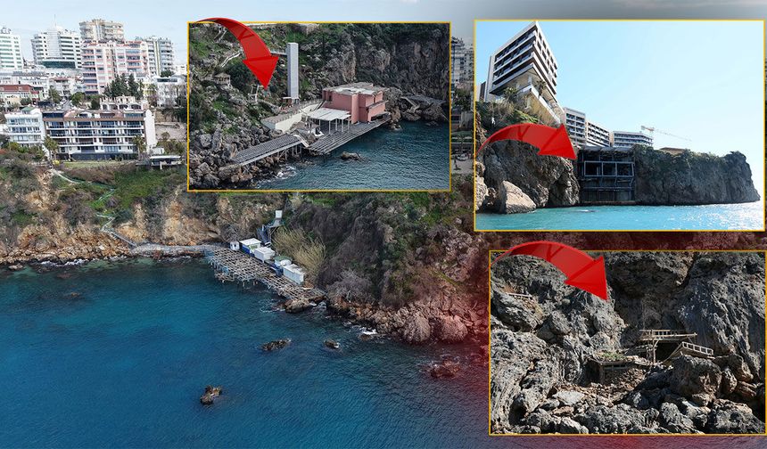 Antalya'da falezler için kritik rapor yayımlandı!