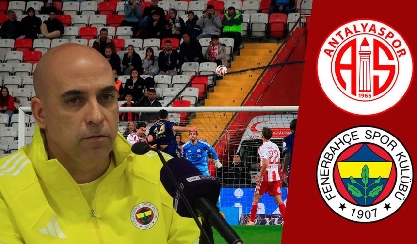 Zeki Murat Göle: “Antalyaspor deplasmanında iki puanı ilk yarıda kaybettik”