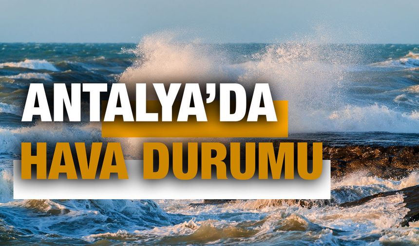 Antalya günlük hava durumu - 15.03.2026
