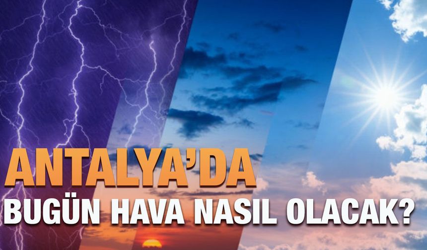 Antalya günlük hava durumu - 10.03.2026