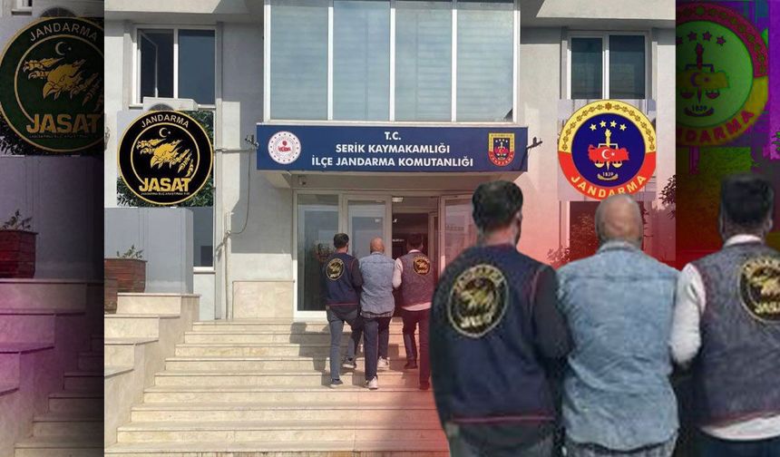 Antalya'da çifte cinayet şüphelisi yakalandı!