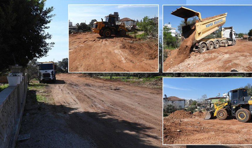 Antalya'da yeni bağlantı yolu ulaşıma açıldı