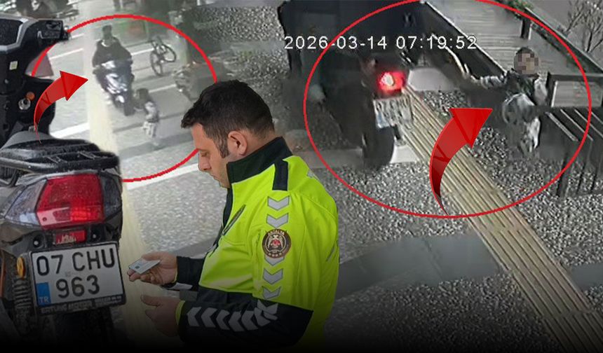 Antalya'da 5 yaşındaki çocuk ölümden döndü! Dehşet anı kamerada!