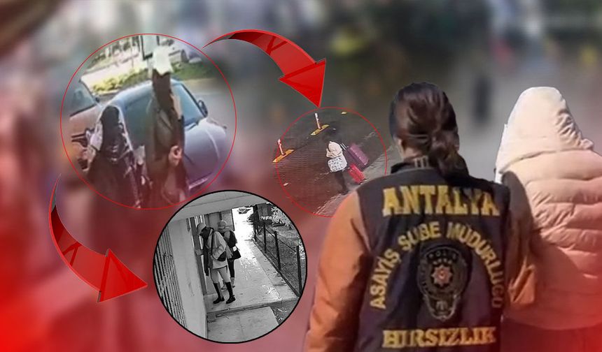 Antalya'da evleri soyan hırsızlar, komşu ilde kıskıvrak yakalandı