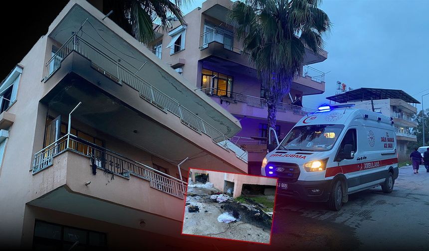 Antalya'da korkutan apartman yangını: Ev sahibi dumandan etkilendi