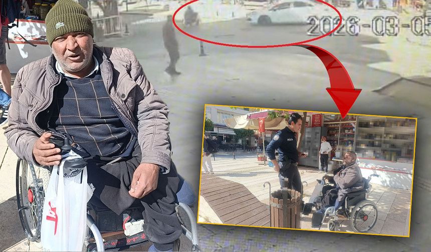 Antalya'da yaya geçidinde korkutan kaza: Engelli aracına çarptı