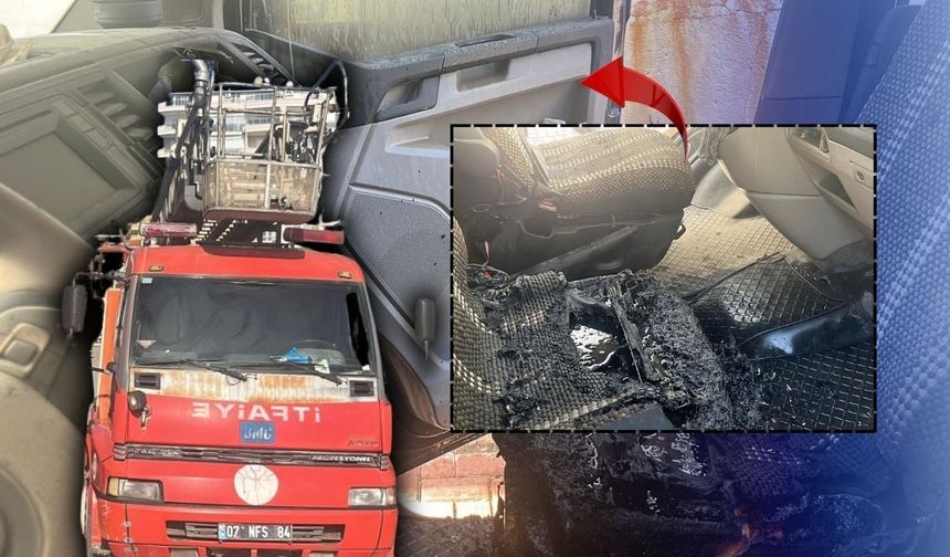 Antalya korkutan araç yangını! Küle döndü