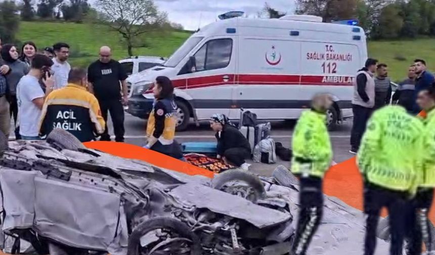 Antalya'da bayram yolunda feci çarpışma! 7 kişi yaralandı