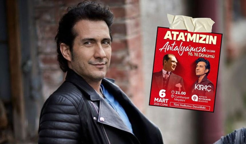 Sevenlerine müjde! Kıraç Antalya'da konser verecek