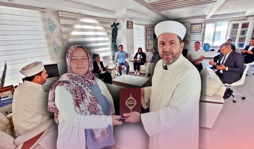 Alman vatandaşı Nicole Gottschalk, Antalya'da Müslüman oldu: 'Ayla' adını aldı