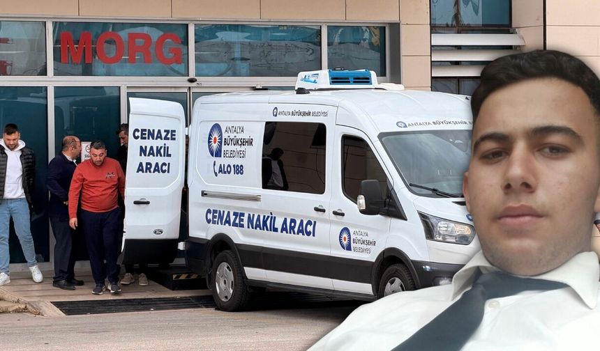 Antalya'da markette vurulan genç son yolculuğuna uğurlanıyor