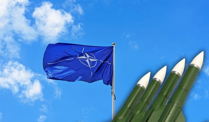 NATO'dan İran'a sert uyarı! Füzenin görüntüleri ortaya çıktı