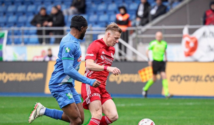 Rizespor, Antalyaspor karşısında devreyi önde kapattı!