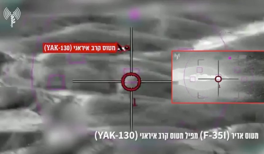 F-35 İran jetini düşürdü: İşte o anlar!