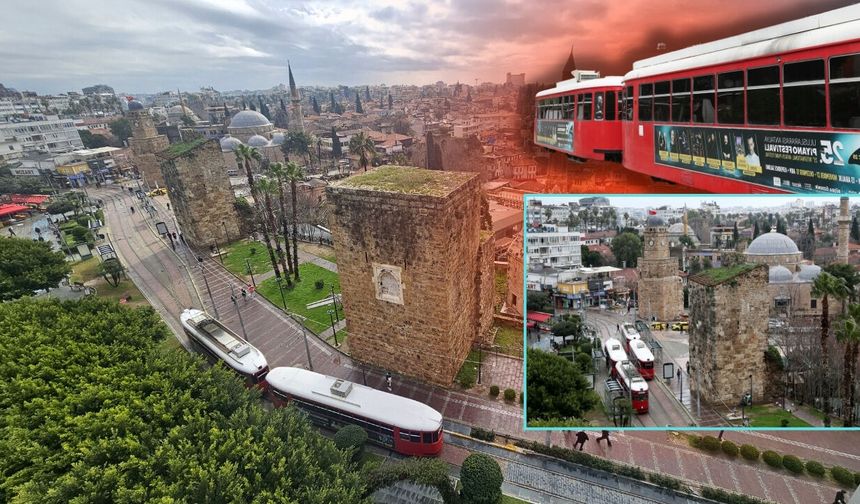 Antalya’nın Kale Kapısı'nda yıkılma riski: Tel örgülü önlem tartışma yarattı!