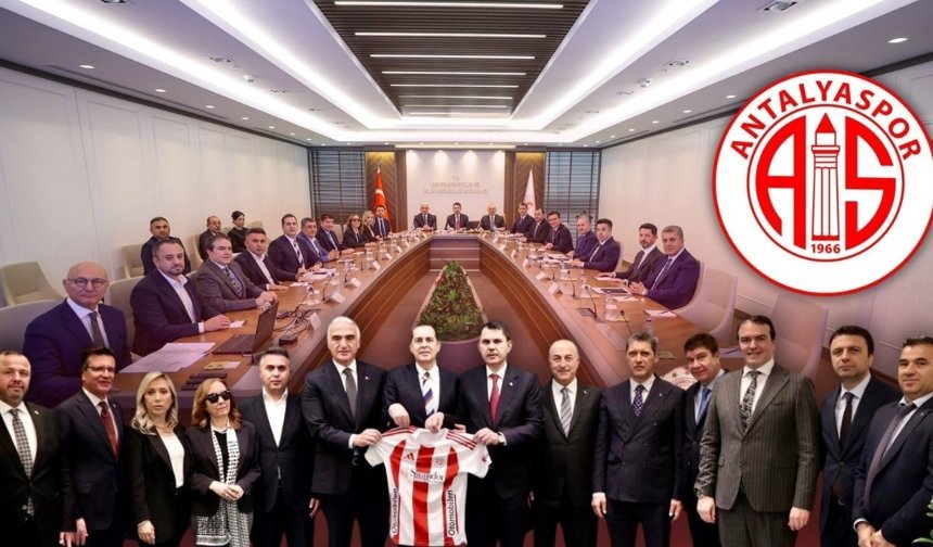 Başkan Rıza Perçin Antalyaspor'a verdiği sözü tutuyor! Dev projeler yolda