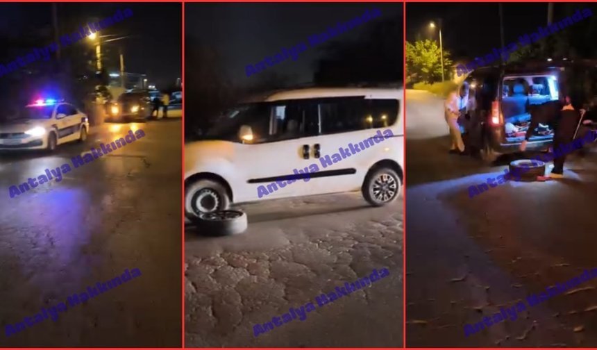 Antalya’da çukurlar kabusu yaşattı: Çok sayıda araç yolda kaldı!