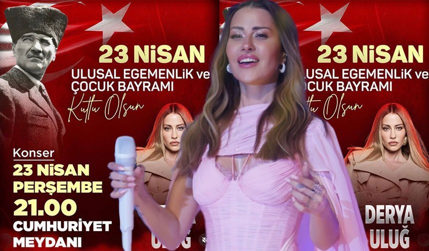 Antalya’da 23 Nisan coşkusu: Cumhuriyet Meydanı'nda Derya Uluğ rüzgarı esecek