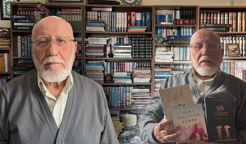 Antalya'da kitaplarla iç içe yaşam! Yaklaşık 1O bin kitap okudu