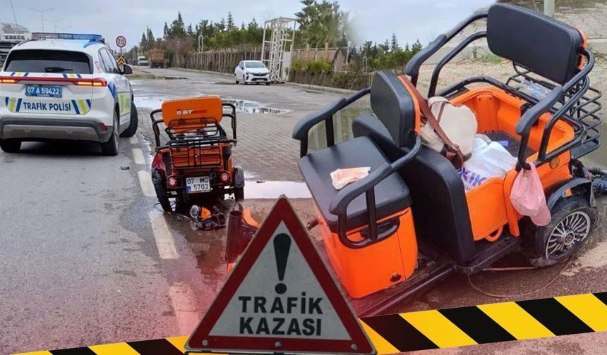 Antalya'da feci kaza can aldı: 50 yaşındaki sürücü hayatını kaybetti