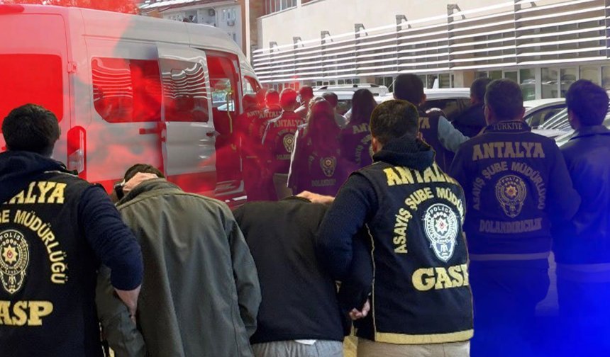 Antalya’da asayiş bilançosu açıklandı: 384 şüpheli tutuklandı