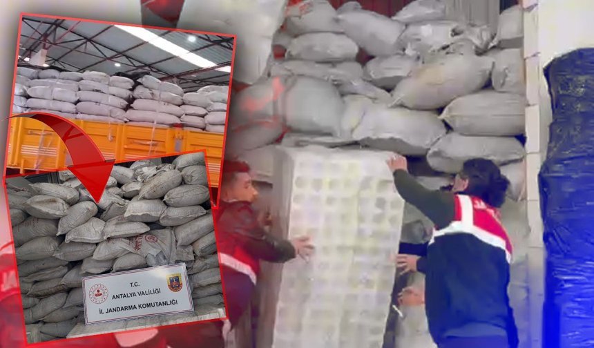 Antalya'da kaçak kozmetik operasyonu: 65 milyon TL’lik ürün ele geçirildi