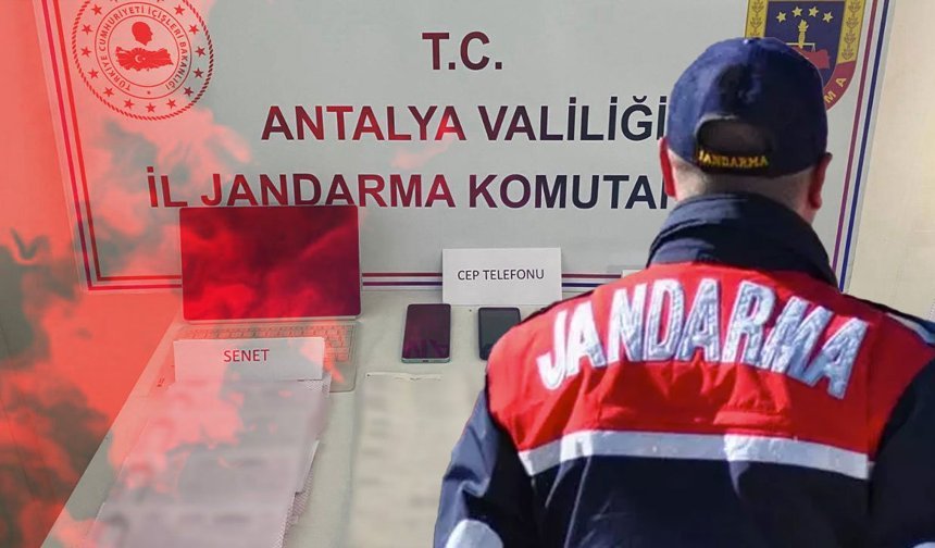 Antalya'da tefeci operasyonu: 4 şüpheli hakkında adli işlem başlatıldı!