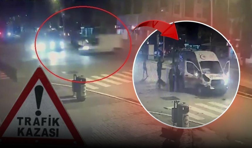 Antalya'da alkollü sürücü ambulansla çarpıştı: 2 yaralı