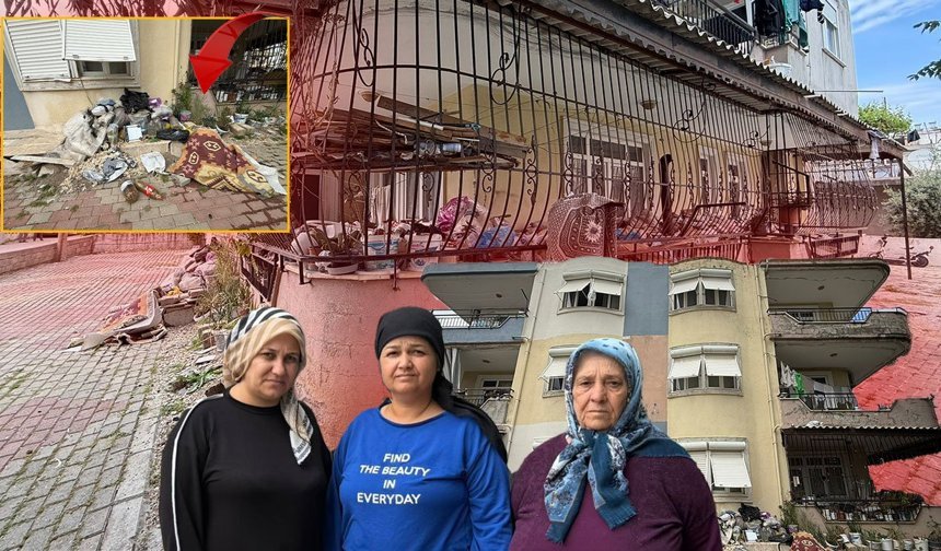 Antalya'da “Çöp ev” krizi: Apartmanı fare ve böcekler sardı, mahalleli isyan etti!