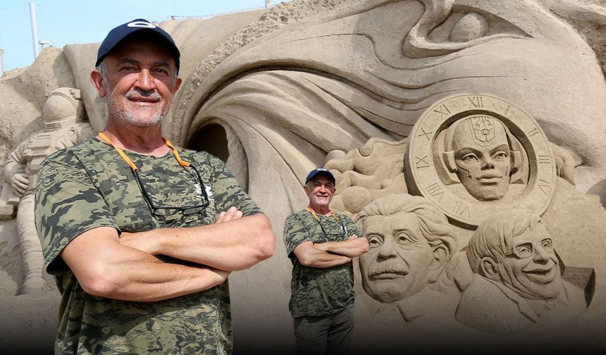 Antalya Kum Heykel Festivali için geri sayım başladı