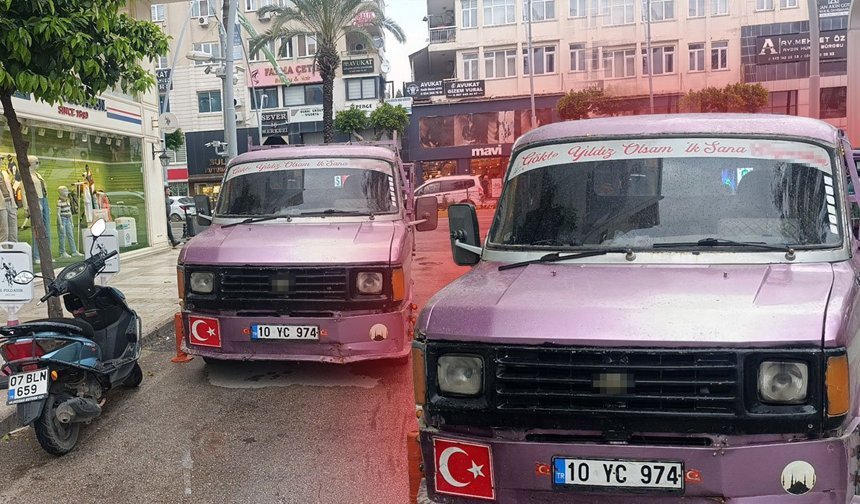 Antalya'da park yasağını ihlal etti: Araç hacizli çıktı