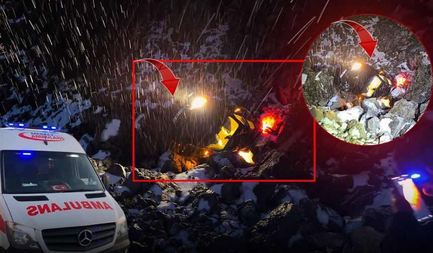 Antalya'da feci kaza: Otomobil şarampole uçtu, 3 yaralı