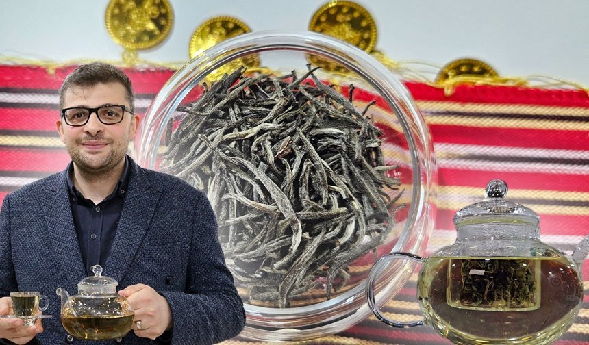 Antalya YÖREX'te tanıtılan beyaz çayın kilosu 40 bin TL!