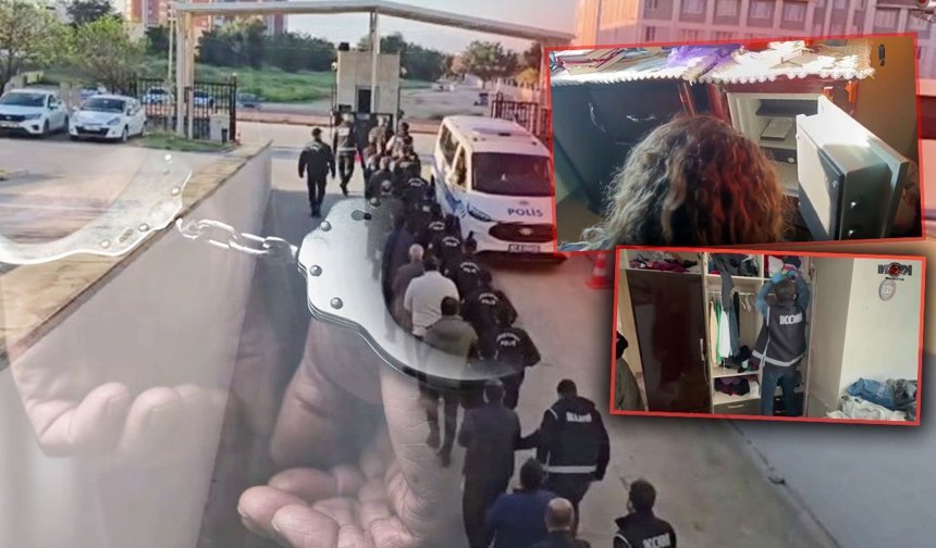 Antalya'da milyonluk zimmet operasyonu: 45 gözaltı, 18 tutuklama