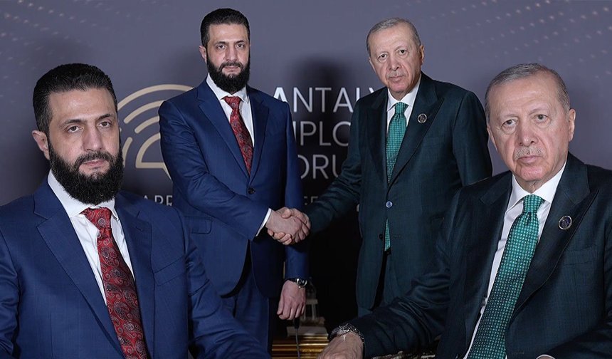 Cumhurbaşkanı Erdoğan, Suriye Cumhurbaşkanı Şara ile Antalya'da görüştü