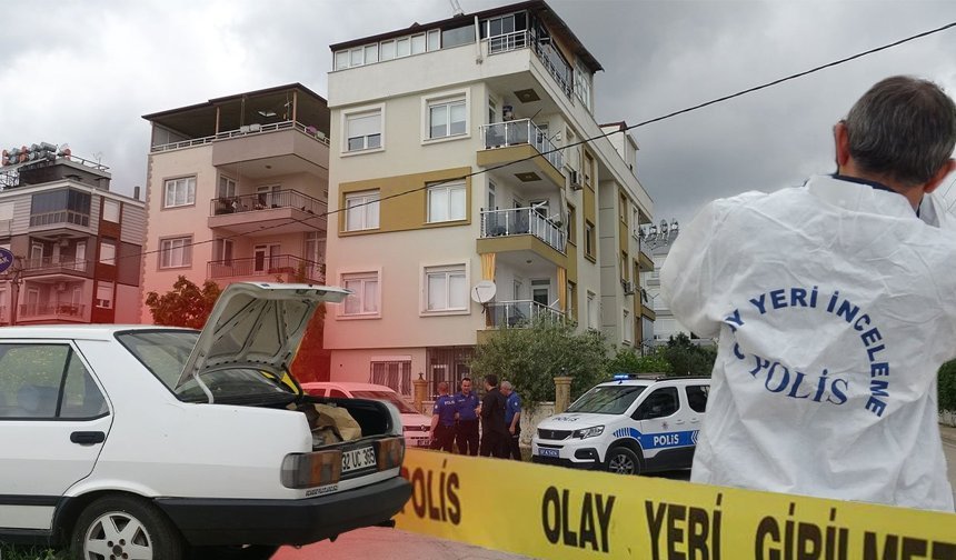 Antalya’da dehşet anları: Annesinin evine pompalı tüfekle ateş açtı