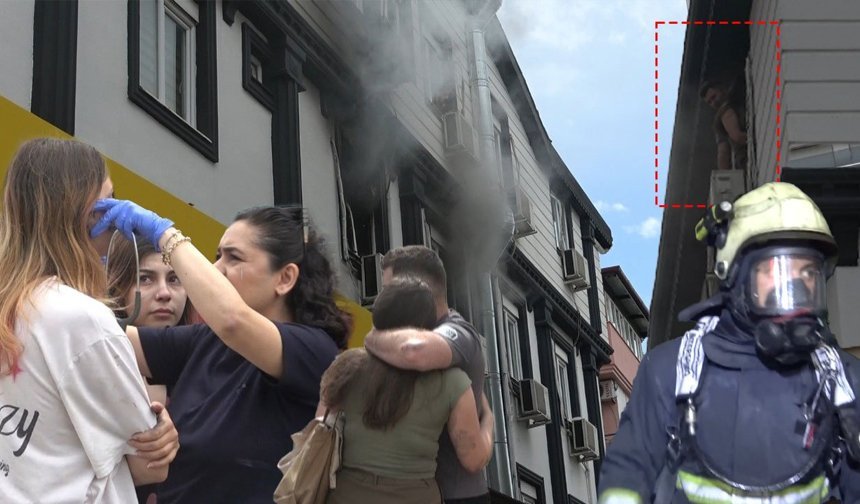 Antalya'da öğrenci evinde yangın paniği: 5 kişi dumandan etkilendi!