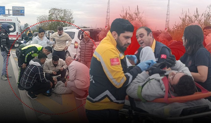 Antalya'da kaza şoku: Yaralı sürücü sürekli aynı soruyu sordu!