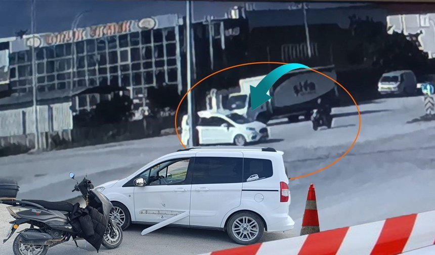 Antalya'da korkutan kaza: Motosiklet sürücüsü yaralandı