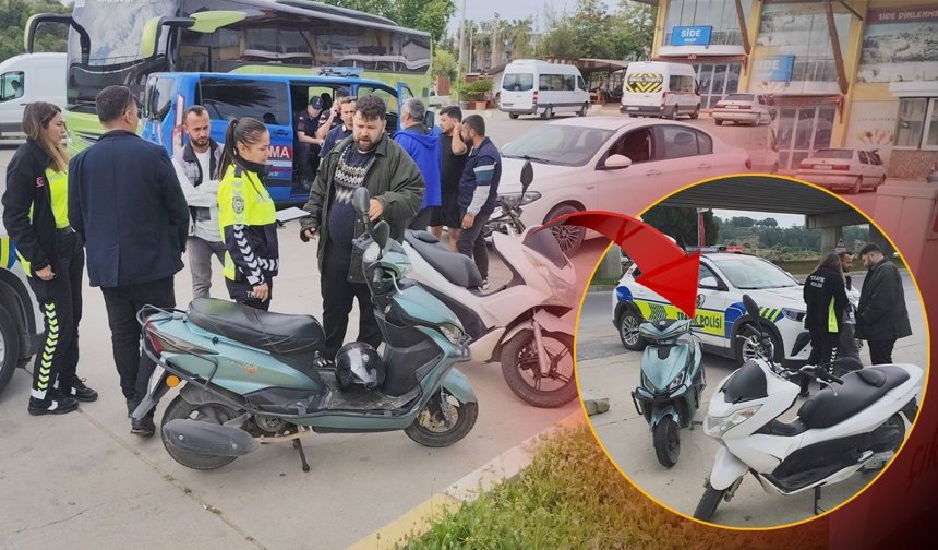 Antalya'da korkutan çarpışma: 2 sürücü yaralandı