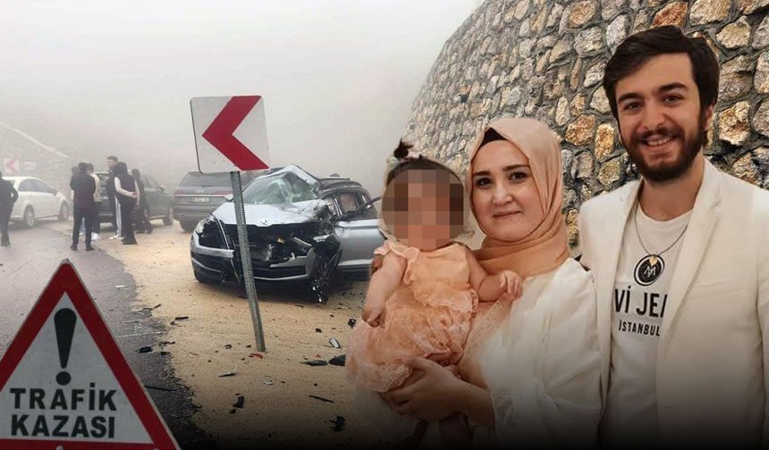 Antalya'da doktor çift ve çocuklarını kaza ayırdı: 1 ölü, 3 yaralı