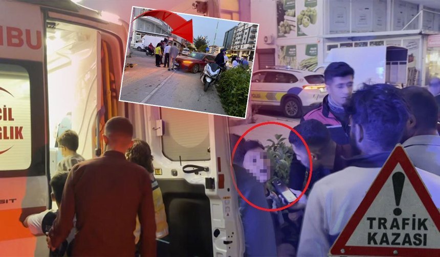 Antalya'da kazada yaralanan kardeşler ambulansı reddetti: İkna babanın sözüyle geldi