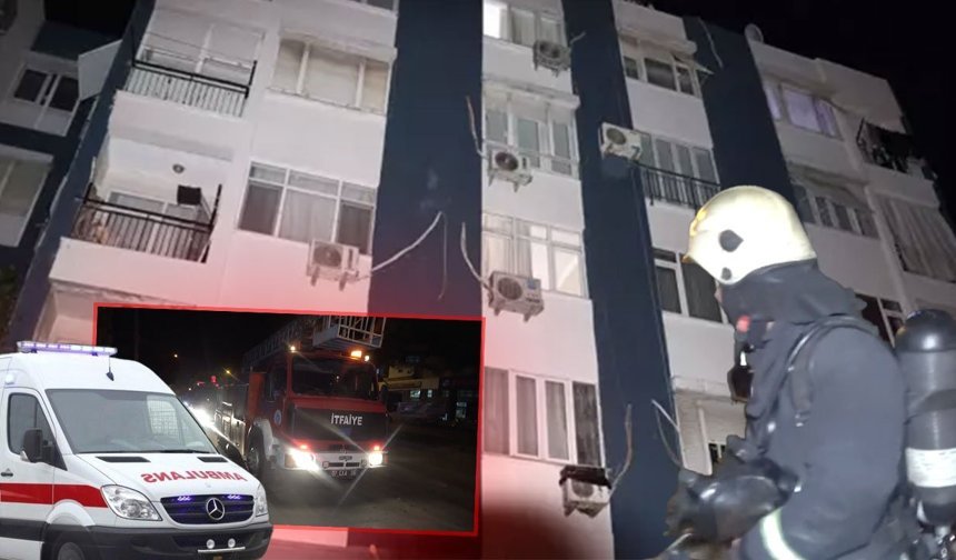 Antalya’da alevler mutfağı sardı: Facia kıl payı atlatıldı!