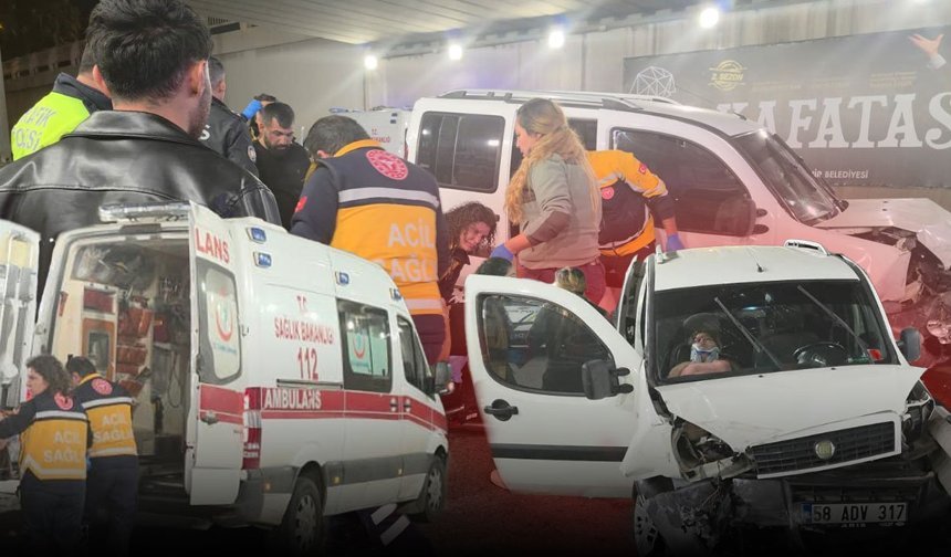 Antalya'da alt geçitte feci kaza: 3 kişi yaralandı