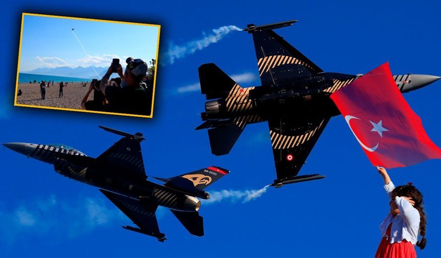 SOLOTÜRK'ten Antalya semalarında nefes kesen prova